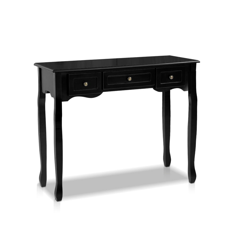 Black Tall Console
