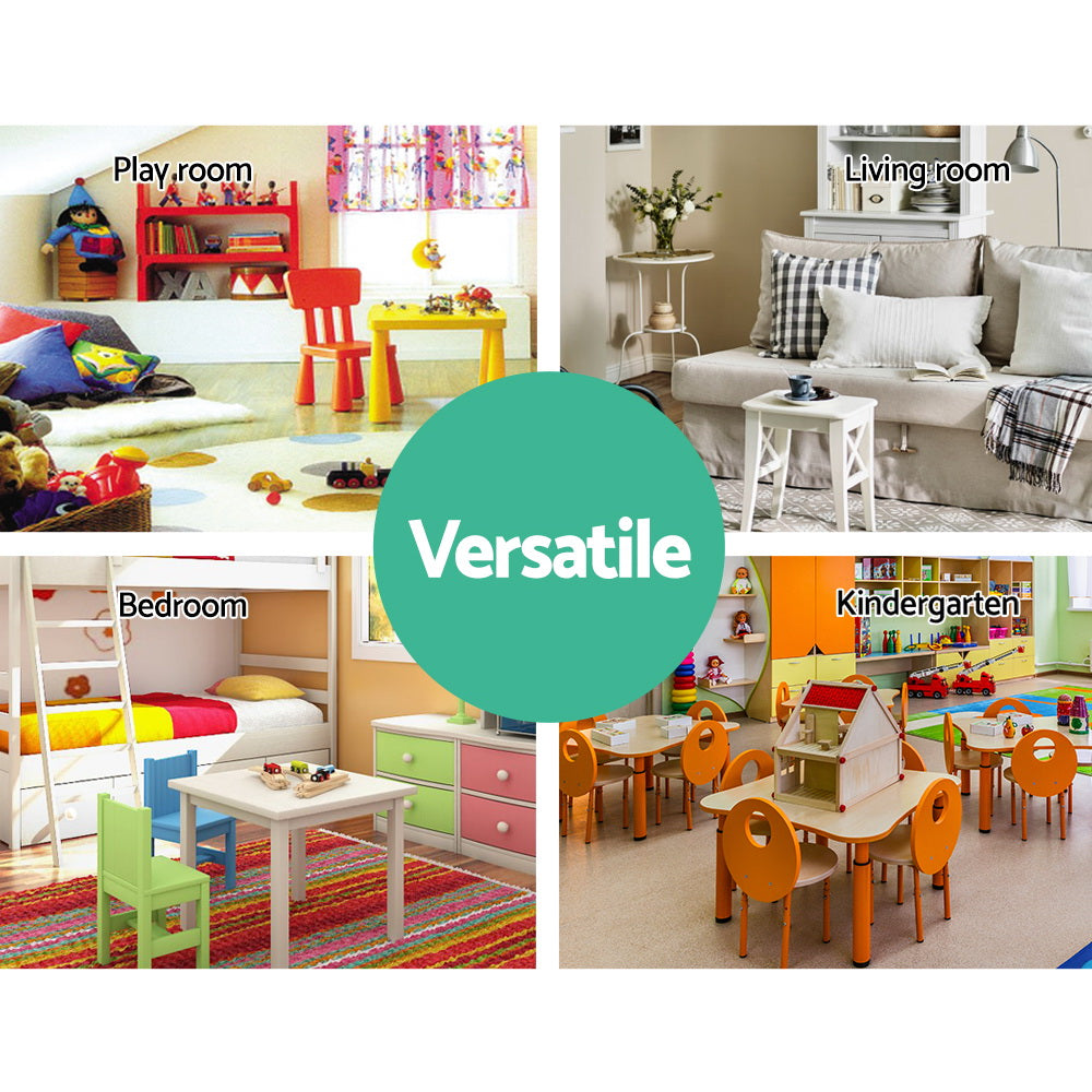 Keezi 4 Tiers Kids Bookshelf Storage