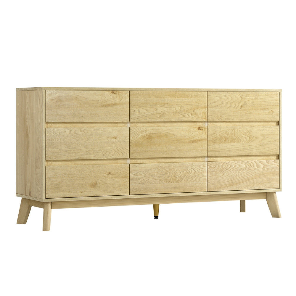 9 Chest of Drawers Tallboy Cabinet
