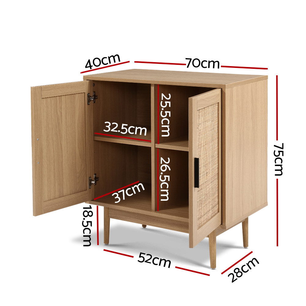 Adelle Rattan Sideboard Cabinit