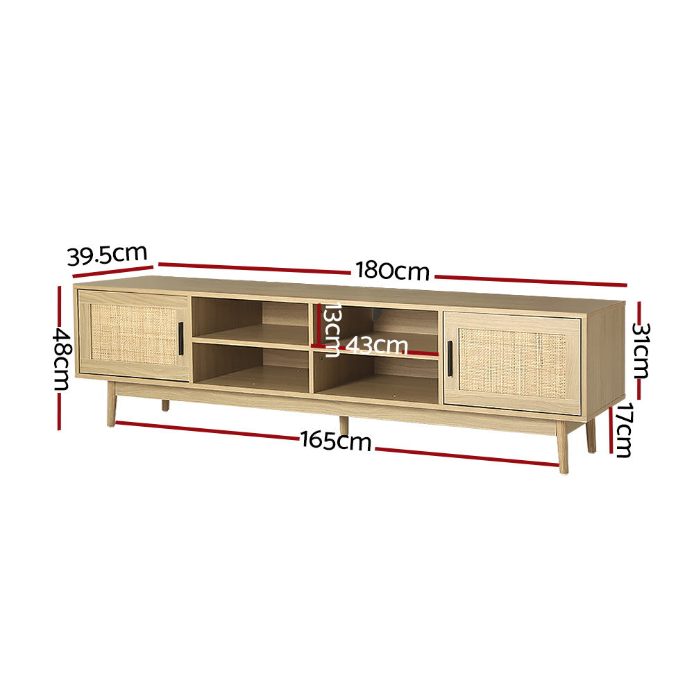 Adelle Rattan 1.8m Tv Unit