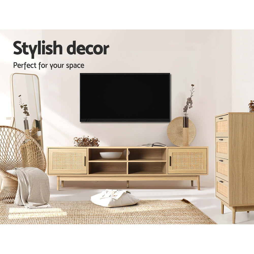 Adelle Rattan 1.8m Tv Unit