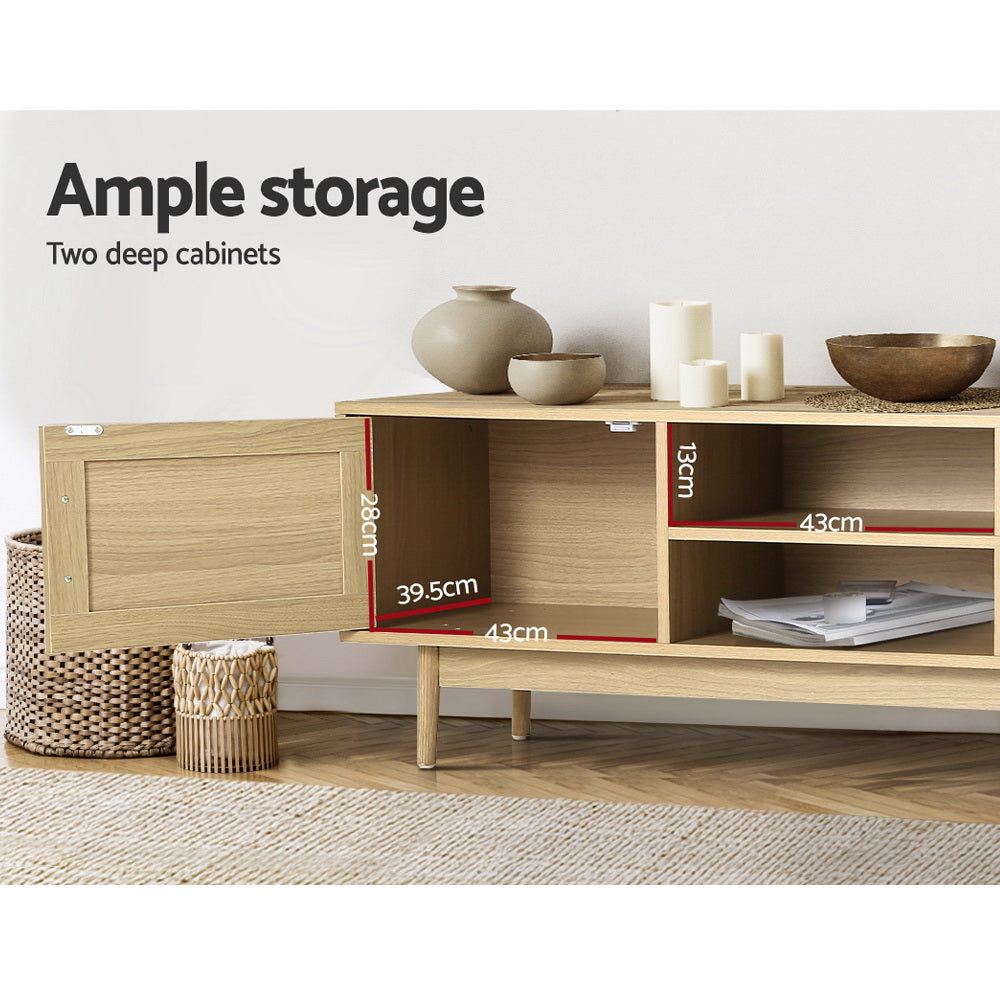 Adelle Rattan 1.8m Tv Unit