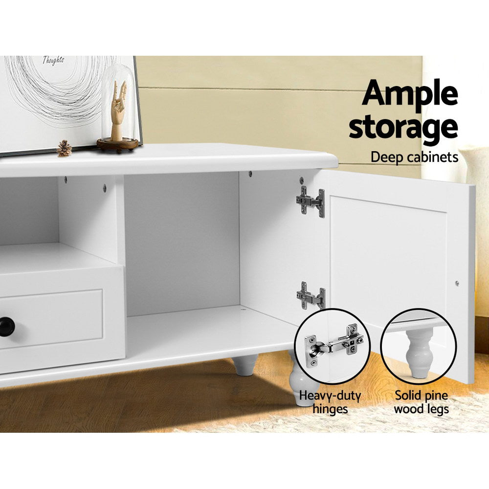 Janelle Tv Unit White