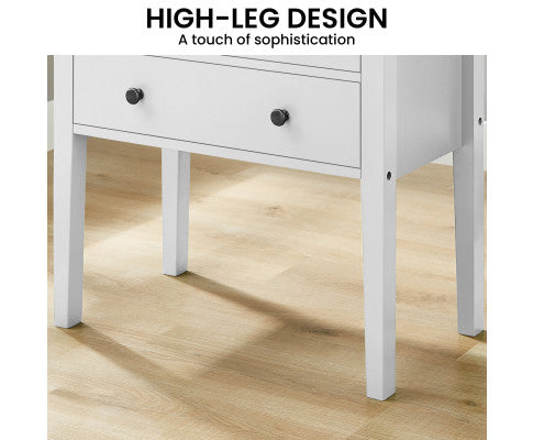 Sven 3 Drawer Bedside Table