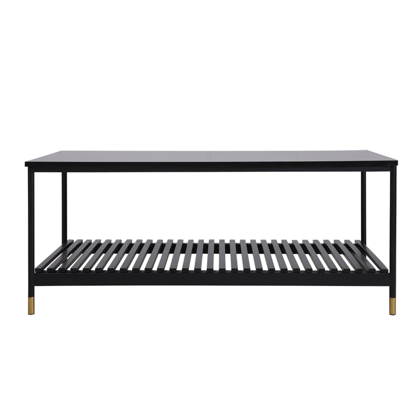 Alcona Matte Black Coffee Table