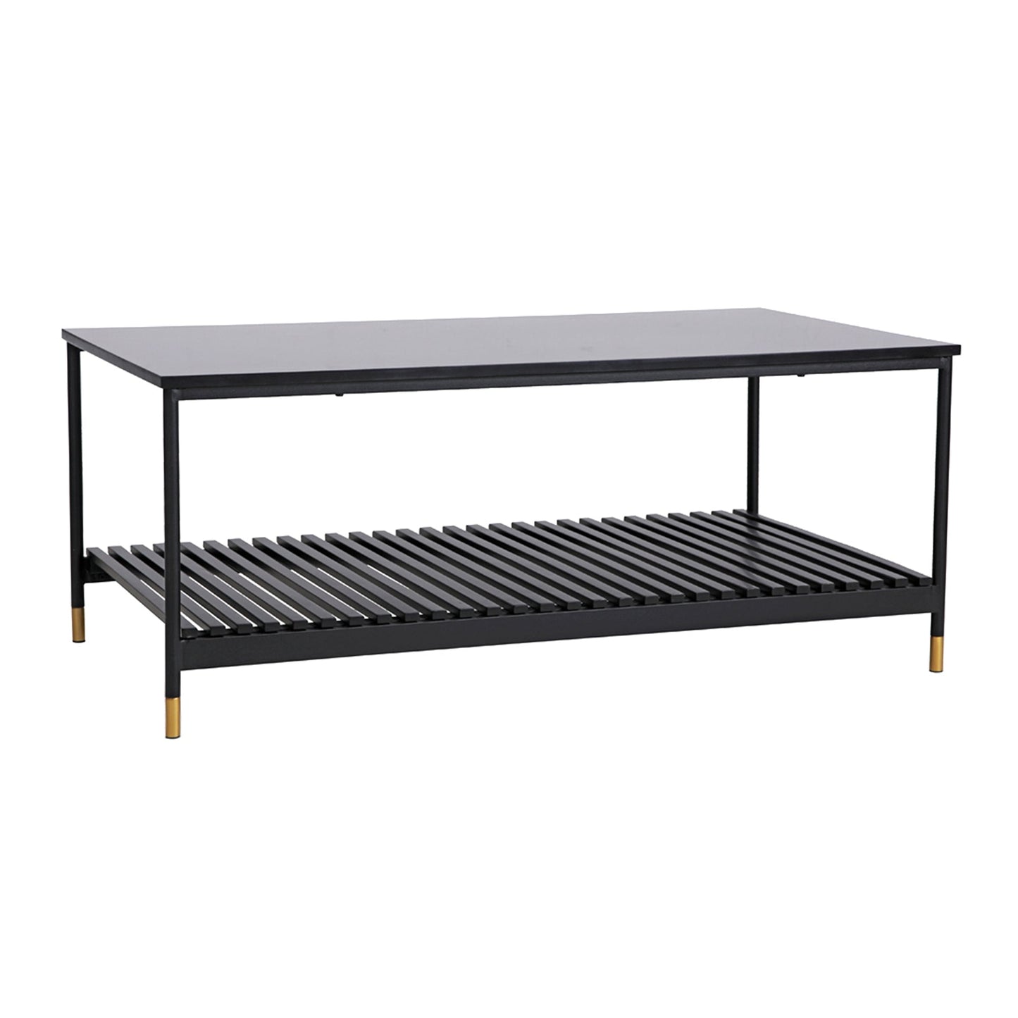 Alcona Matte Black Coffee Table