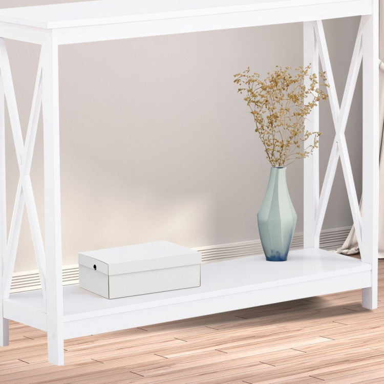 Isla X-Frame Console Table