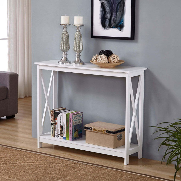 Isla X-Frame Console Table