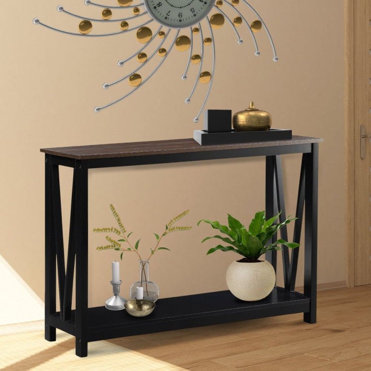 Sarantino Hall Table Black