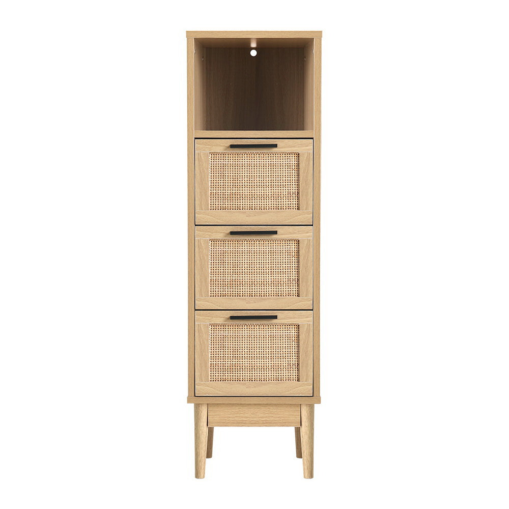 Adelle Rattan Side End Table