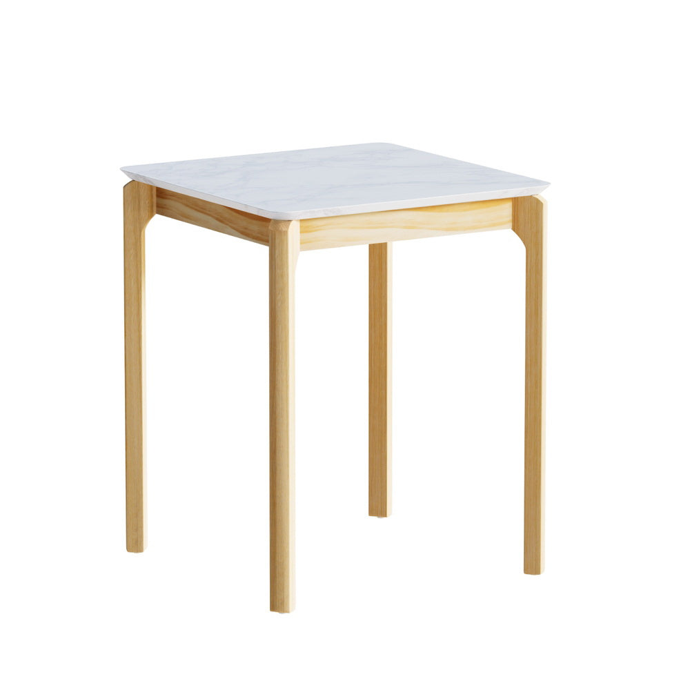 FREE SHIPPING! Coffee Table Marble Effect Square