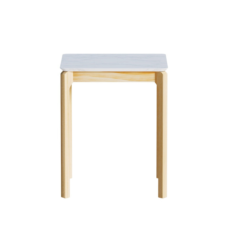FREE SHIPPING! Coffee Table Marble Effect Square