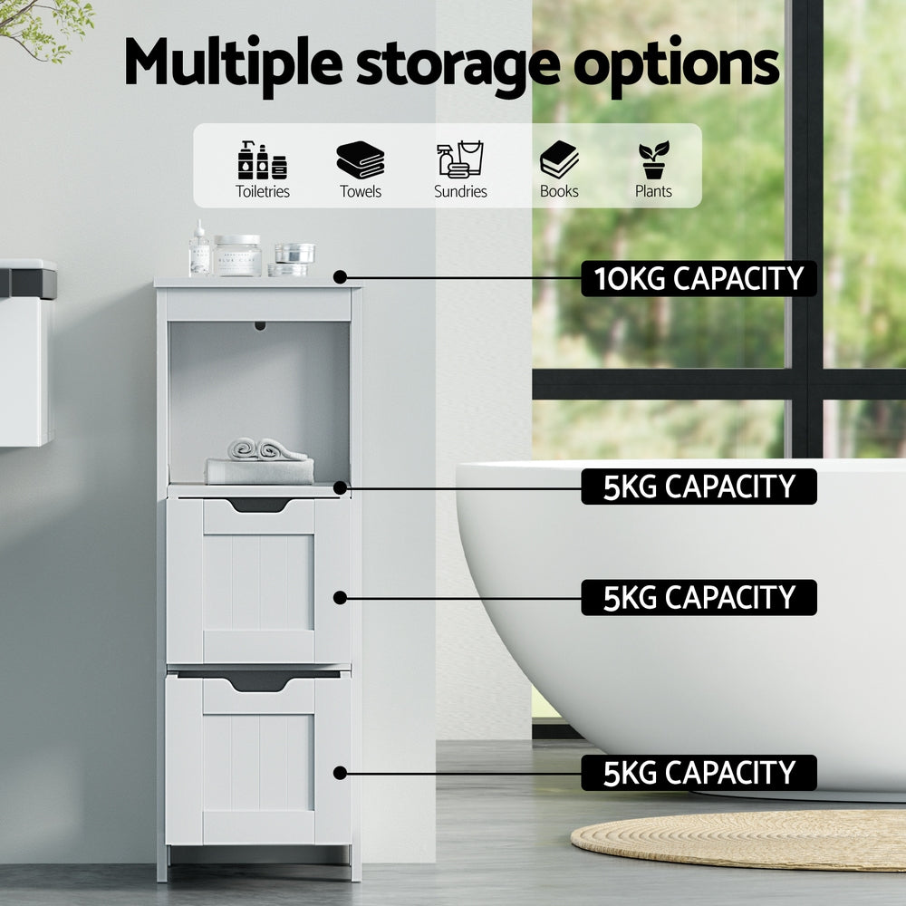 FREE SHIPPING! Bathroom Storage Cabinet 89cm