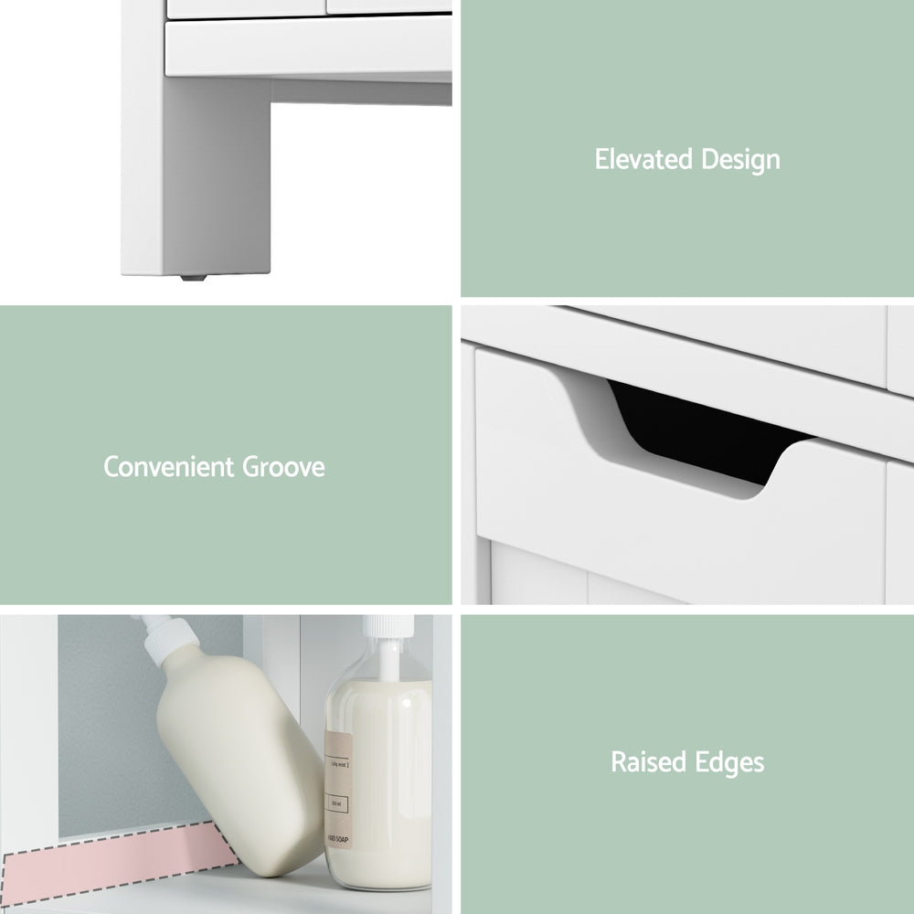 FREE SHIPPING! Bathroom Storage Cabinet 89cm