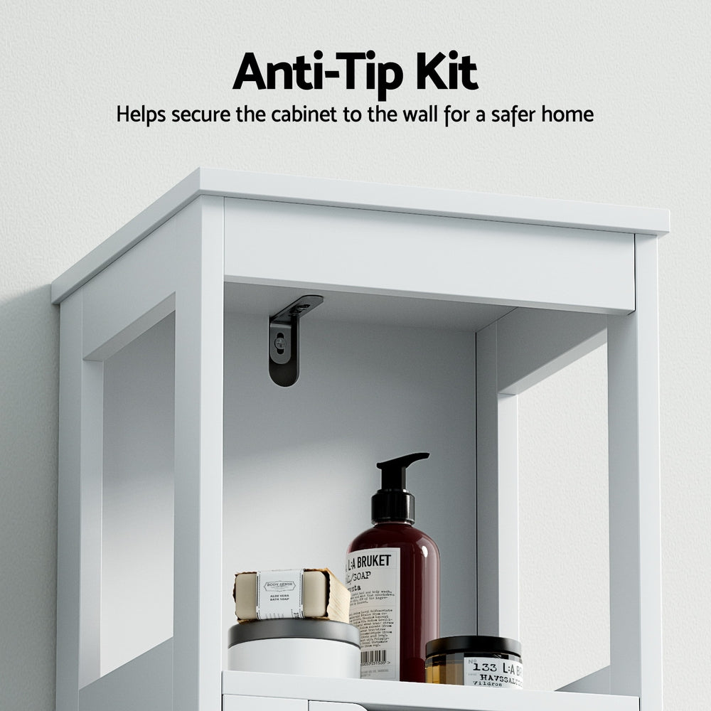 FREE SHIPPING! Bathroom Storage Cabinet 89cm