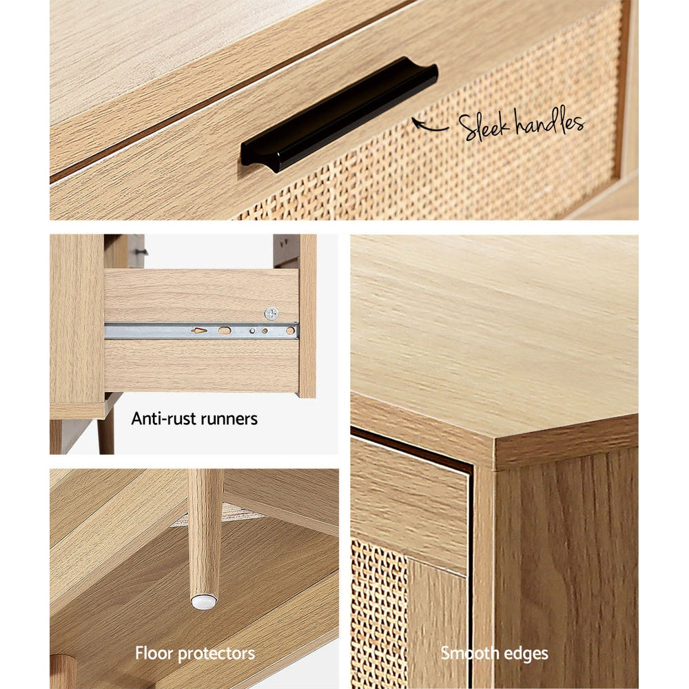 Adelle Rattan Sideboard