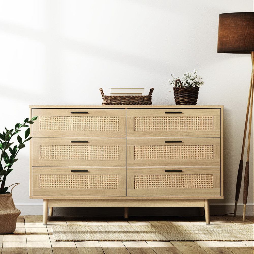 Adelle Rattan Sideboard