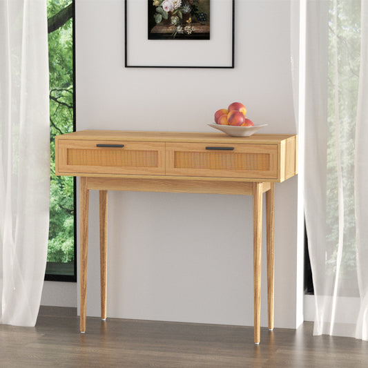 Adelle Rattan Hall Table