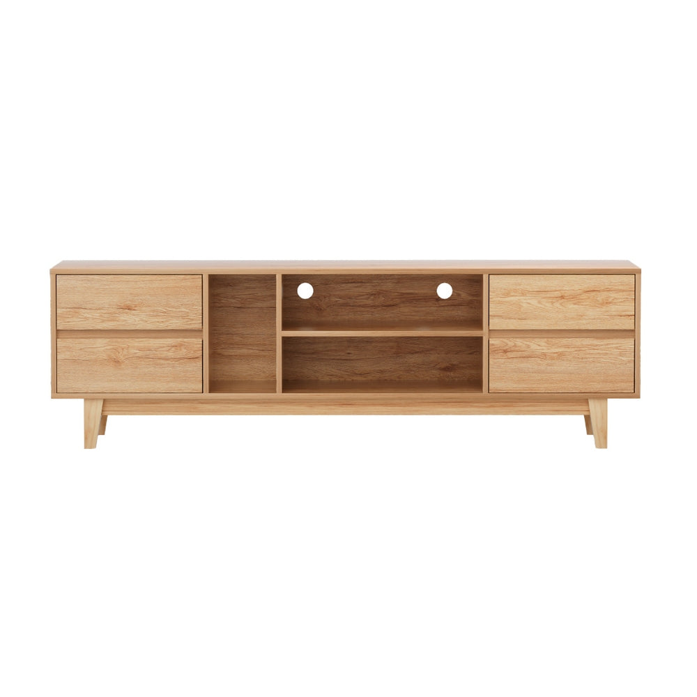 Rubberwood 180cm Entertainment Centre